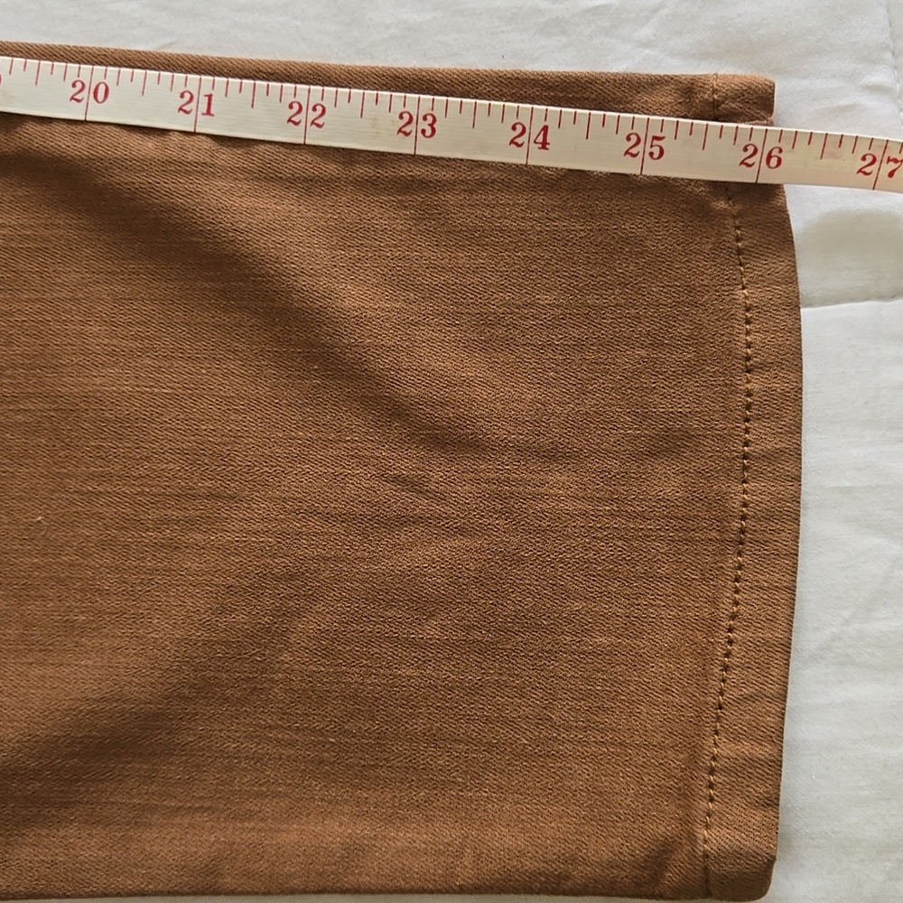 Chico's So Slimming Girlfriend Crop Denim Jeans 10 - Picture 8 of 11